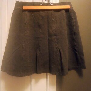 LOFT flattering gray skirt